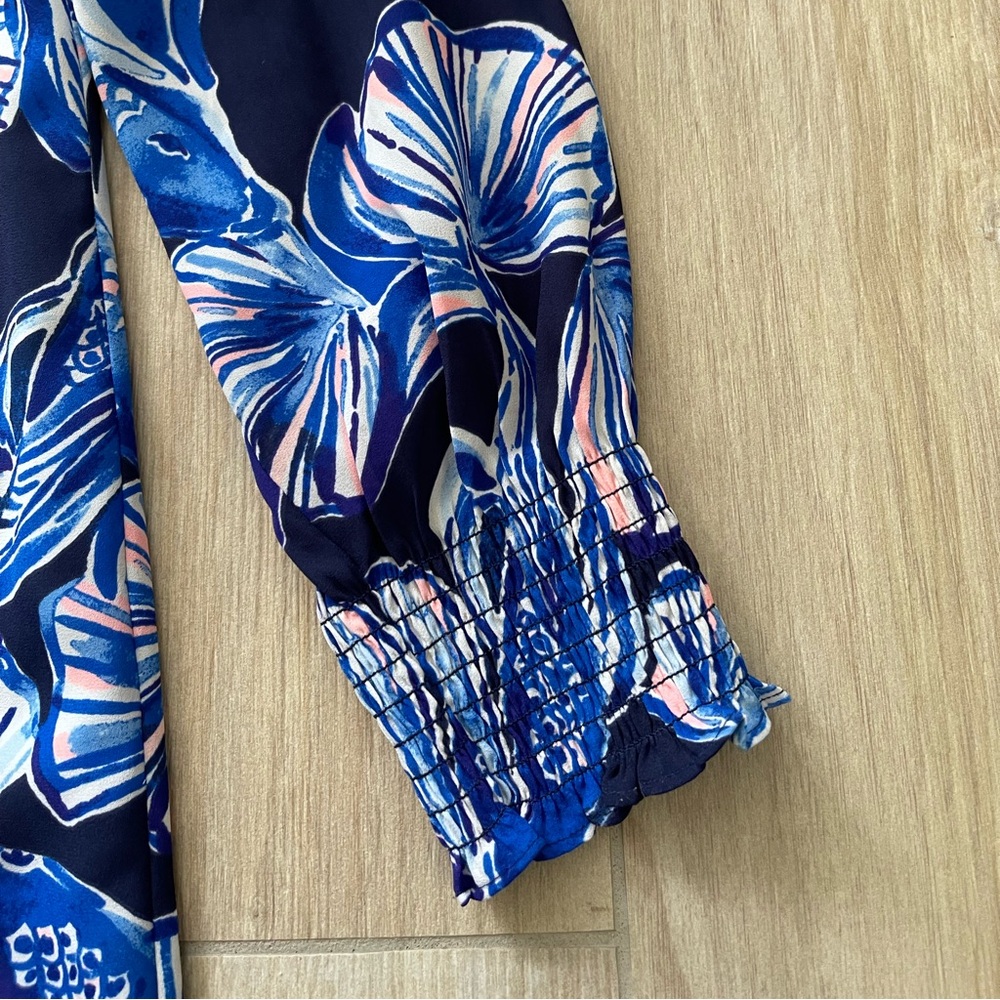 Lilly Pulitzer Blue Brynle Shift Dress - Picture 5 of 7